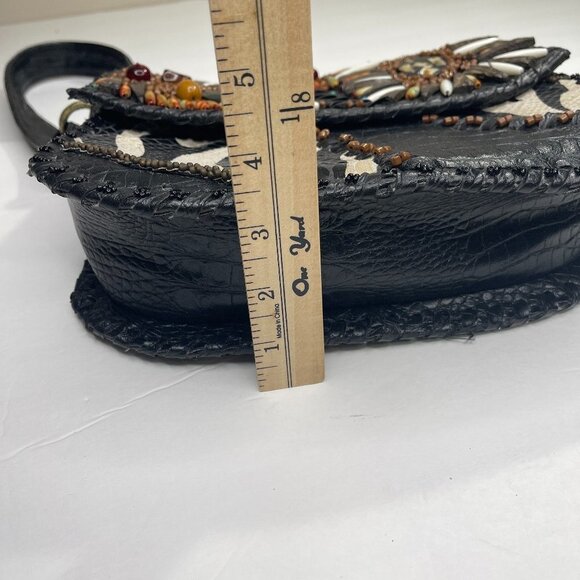 Mary Frances Beaded Bag Animal Zebra Print​​​ - Picture 13 of 14